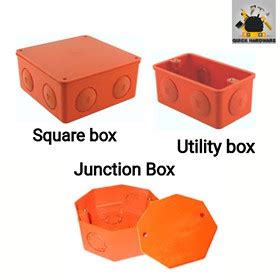 abbreviation of junction box|junction box vs utility.